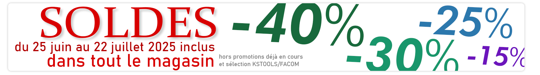 Soldes été 2025 SOMEC