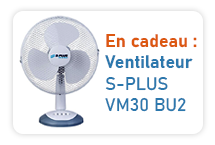 Ventilateur VM30 offert !