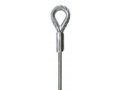 Elingue câble galva gaine PVC - 1 brin